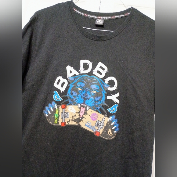 Bad Boy Black Graphic Tee - Picture 2 of 5